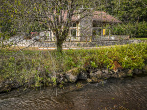 concrete flood wall retaining wall