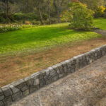 concrete flood wall retaining wall