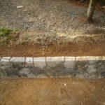 concrete flood wall retaining wall