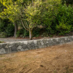 concrete flood wall retaining wall