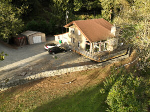 concrete flood wall retaining wall