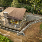 concrete flood wall retaining wall