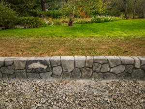 concrete flood wall retaining wall