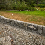 concrete flood wall retaining wall