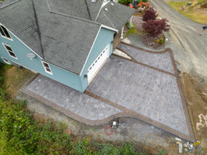 weathered brick driveway concrete stamping | Decorative Concrete including stamped concrete, overlays, epoxy floors, and vertical rock. weathered brick concrete driveway stamping
