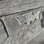 vertical stone overlay concrete