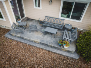 flagstone concrete overlay nehalem oregon