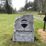 concrete engraved signs tillamook county