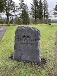 concrete engraved signs tillamook county