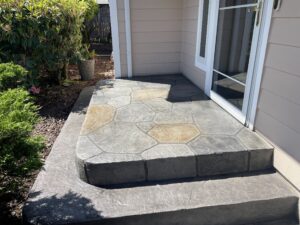 flagstone concrete overlay nehalem oregon