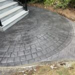 appian cobblestone concrete stamping