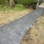 appian cobblestone concrete stamping