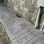 appian cobblestone concrete stamping