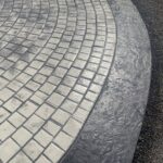 cobblestone circle concrete stamping rockaway oregon