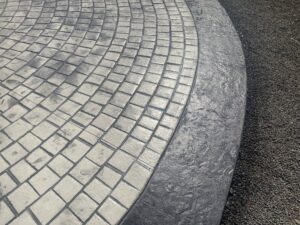 cobblestone circle concrete stamping rockaway oregon