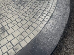 cobblestone circle concrete stamping rockaway oregon