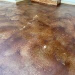 acid stained resurfacing concrete oregon