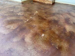 acid stained resurfacing concrete oregon