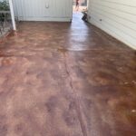 acid stained resurfacing concrete oregon