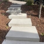 concrete stairs oregon coast