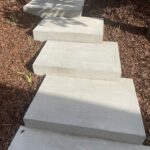 concrete stairs oregon coast