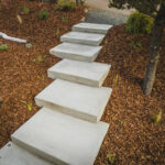 concrete stairs oregon coast