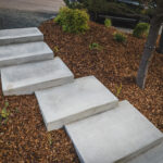 concrete stairs oregon coast