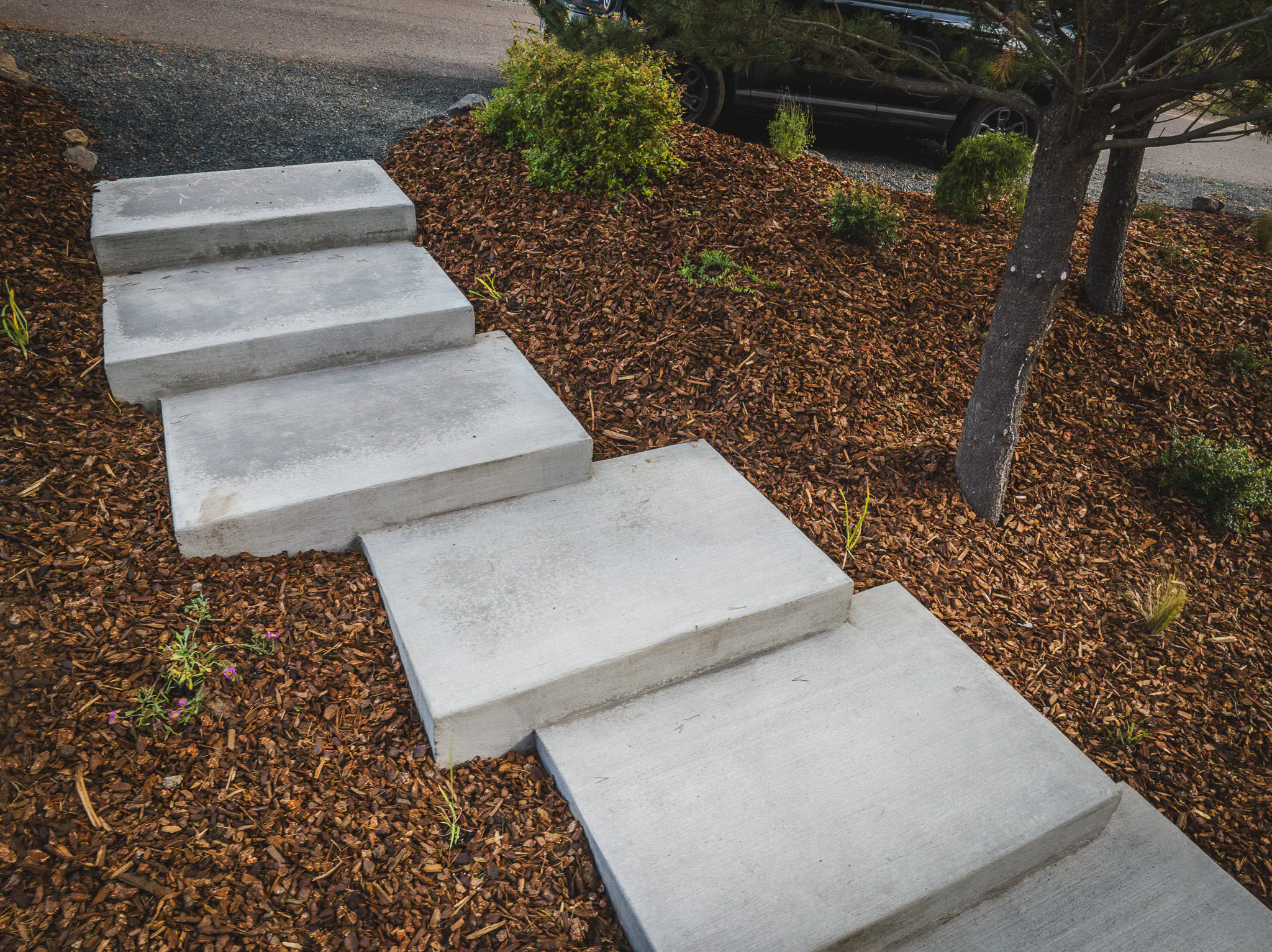 Steps-6 concrete stairs oregon coast