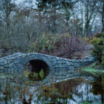 mirror bridge sidewalk decorative concrete bridge
