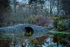 mirror bridge sidewalk decorative concrete bridge