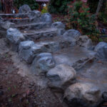 mirror bridge sidewalk decorative concrete bridge