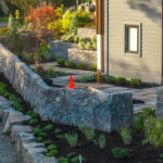 concrete retaining wall cannon beach