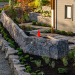 concrete retaining wall cannon beach