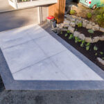 concrete retaining wall cannon beach