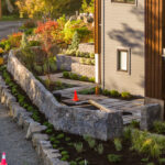 concrete retaining wall cannon beach