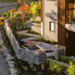 concrete retaining wall cannon beach