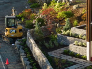 concrete retaining wall cannon beach