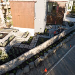 concrete retaining wall cannon beach