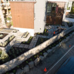 concrete retaining wall cannon beach