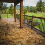 acid stained concrete overlay