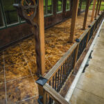 acid stained concrete overlay