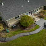 random stone & cobblestone concrete stamping tillamook