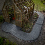 random stone & cobblestone concrete stamping tillamook