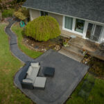 random stone & cobblestone concrete stamping tillamook