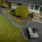 random stone & cobblestone concrete stamping tillamook