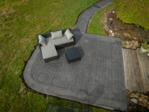 random stone & cobblestone concrete stamping tillamook