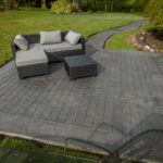 random stone & cobblestone concrete stamping tillamook