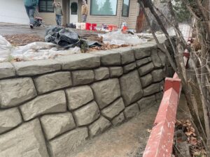 concrete flood & retaining wall