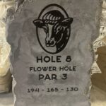 concrete engraved sign