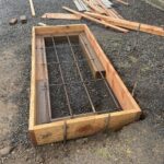floating concrete steps exposed aggregate